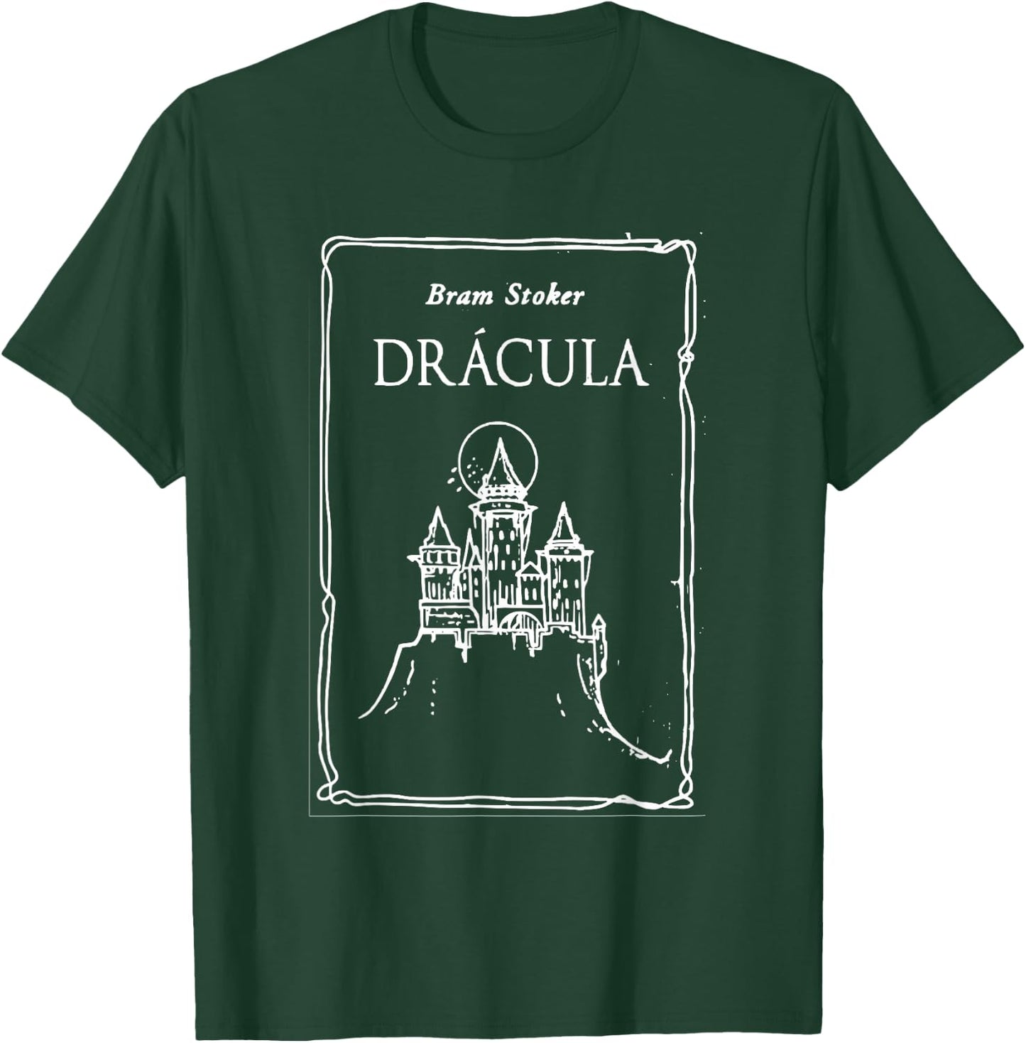 Bram Stoker's Dracula 1897 original book cover T shirt T-Shirt - T-Shirt | Forest