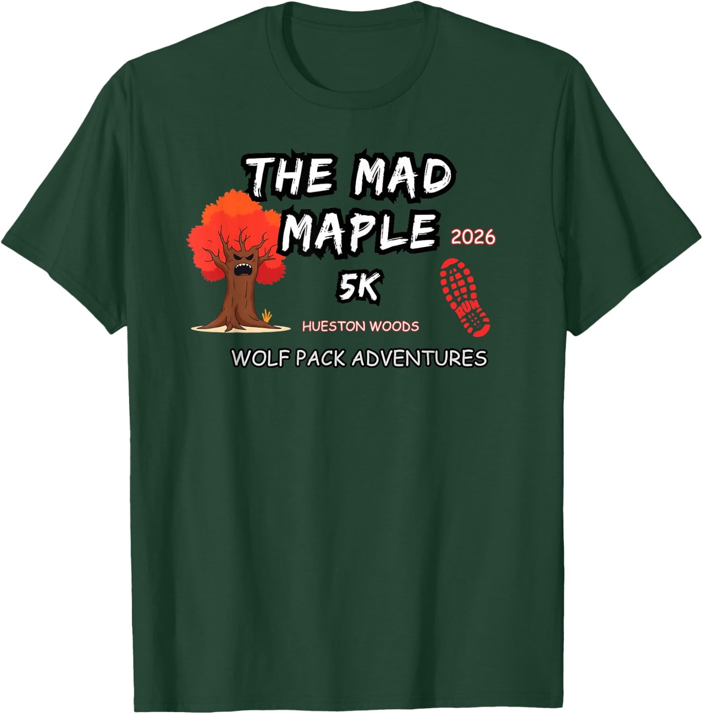 Running Challenge T-Shirt - T-Shirt | Forest