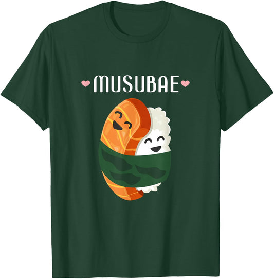 Musubi Hawaiian Food Pun Musubae Humor Japan T-Shirt - T-Shirt | Forest