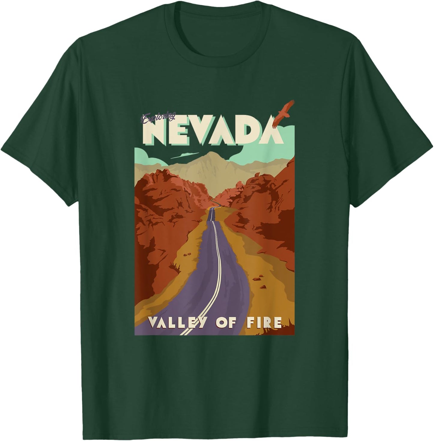 Nevada Valley of Fire T-Shirt - T-Shirt | Forest