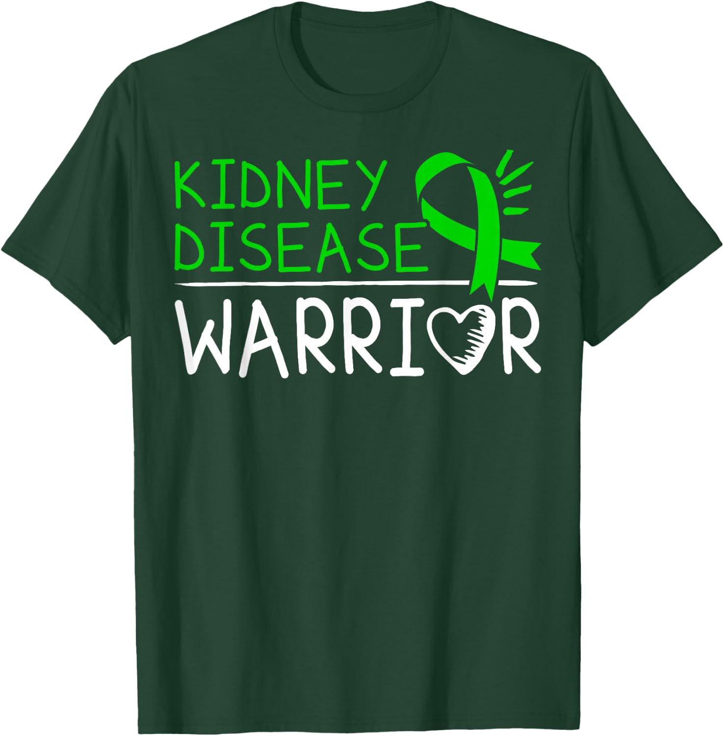 CKD - Kidney Disease Awareness T Shirt T-Shirt - T-Shirt | Forest