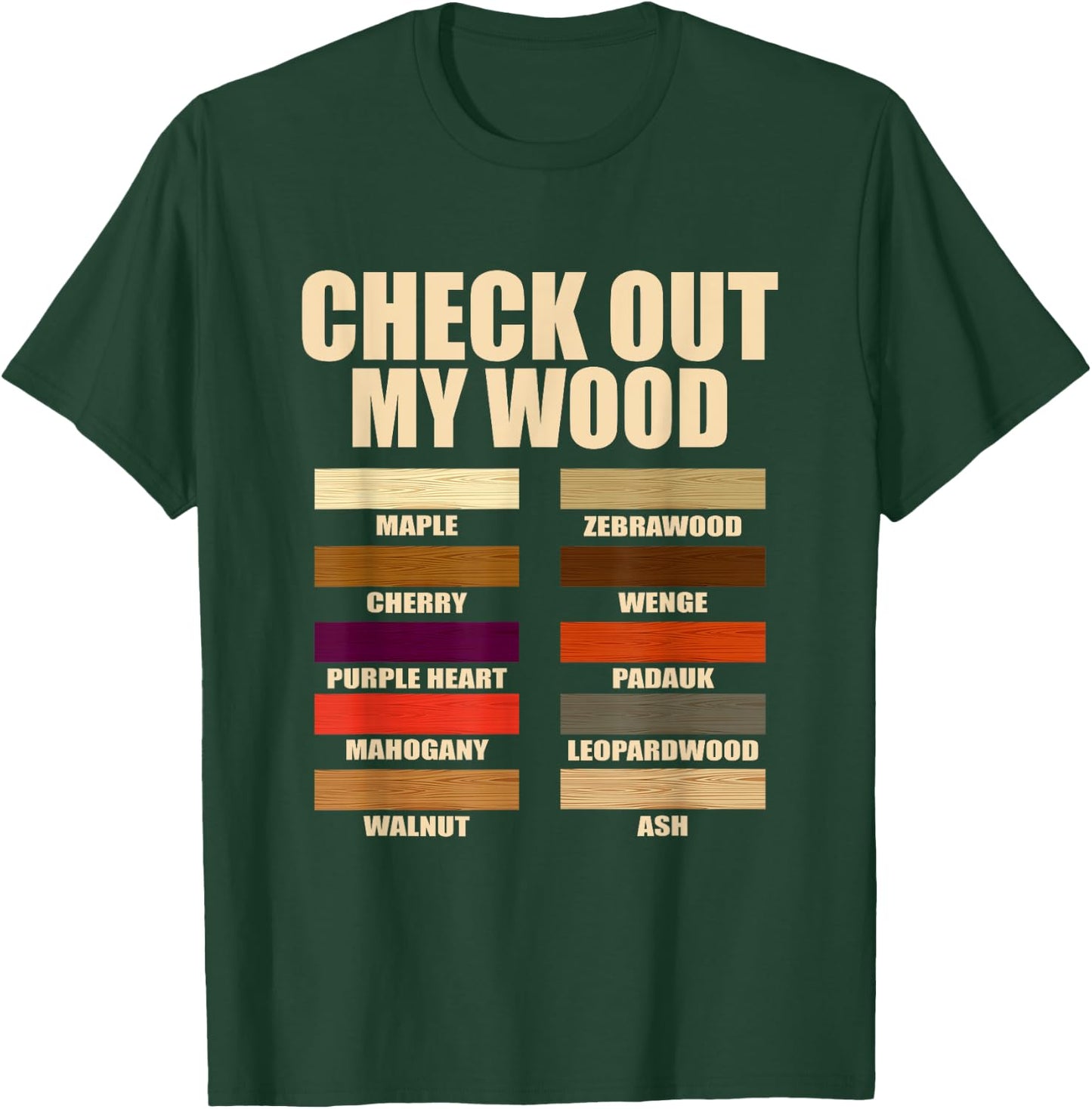 Funny Wood Pieces Woodmaking Quotes Check Out My Wood Quotes T-Shirt - T-Shirt | Forest
