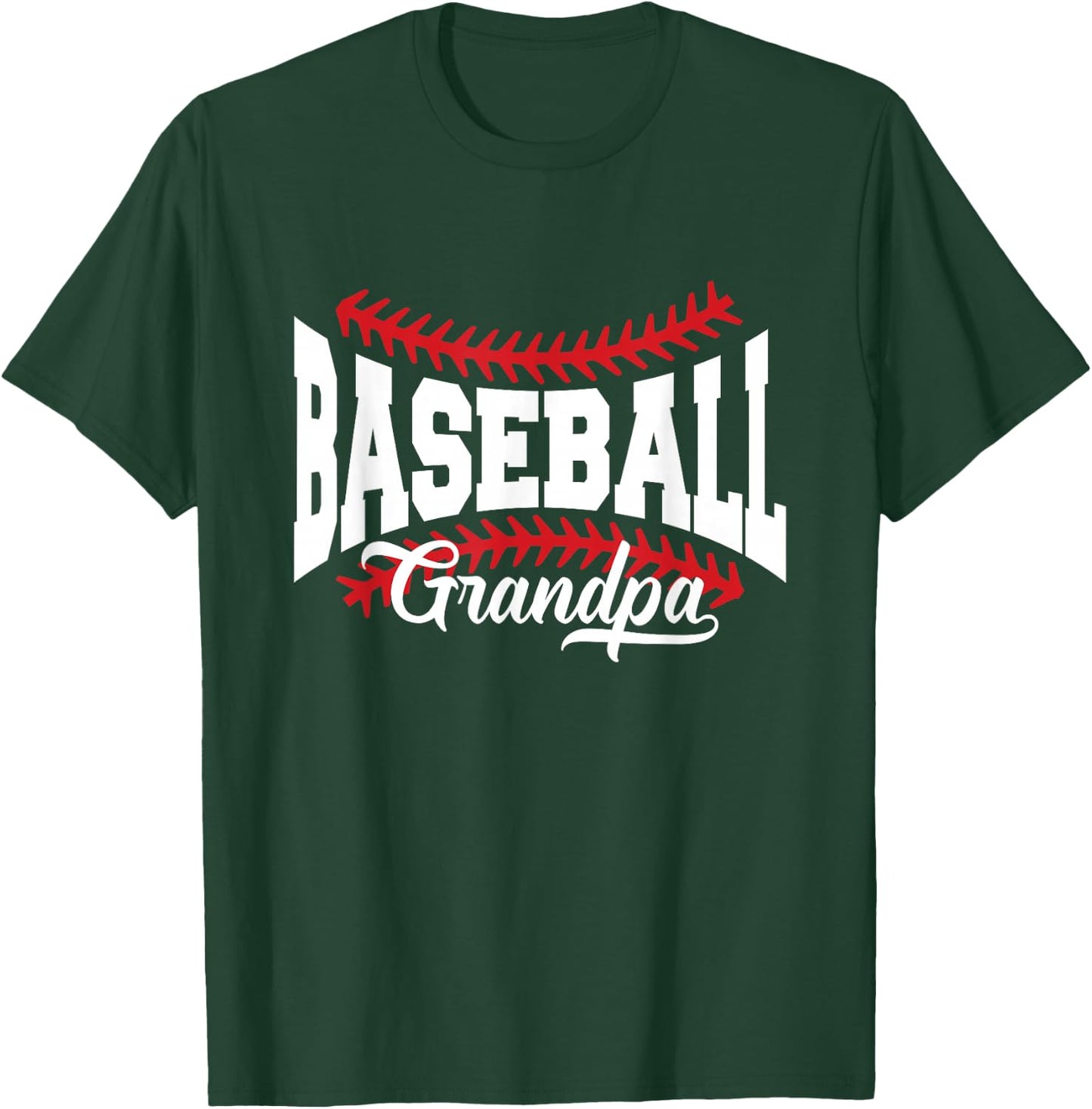 Baseball Grandpa T-Shirt - T-Shirt | Forest