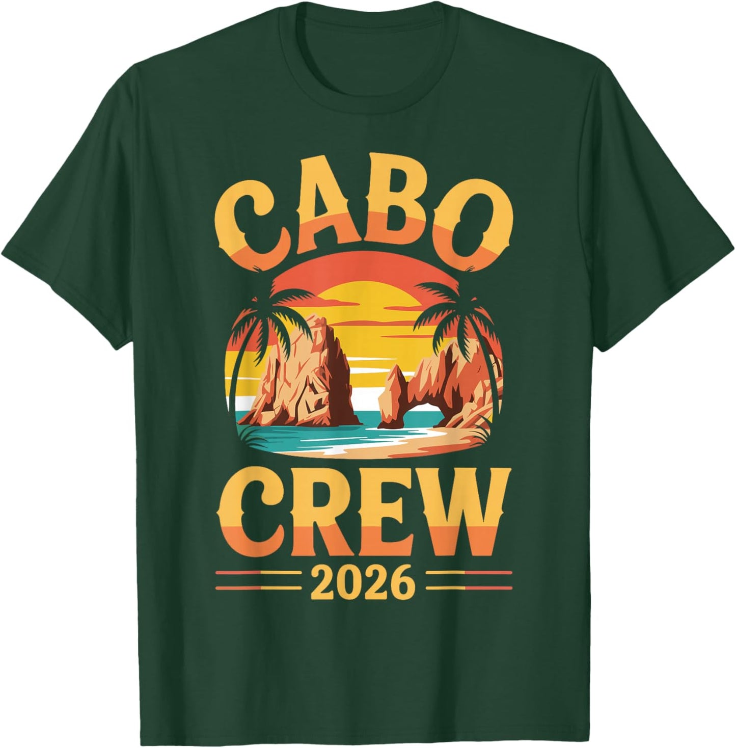 Cabo Crew 2026 T-Shirt - T-Shirt | Forest