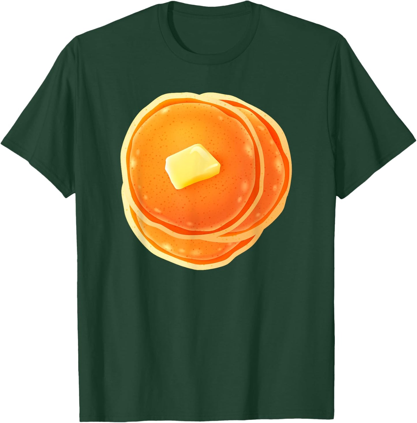 Pancakes Breakfast Dishes Halloween Group Matching Costume T-Shirt - T-Shirt | Forest