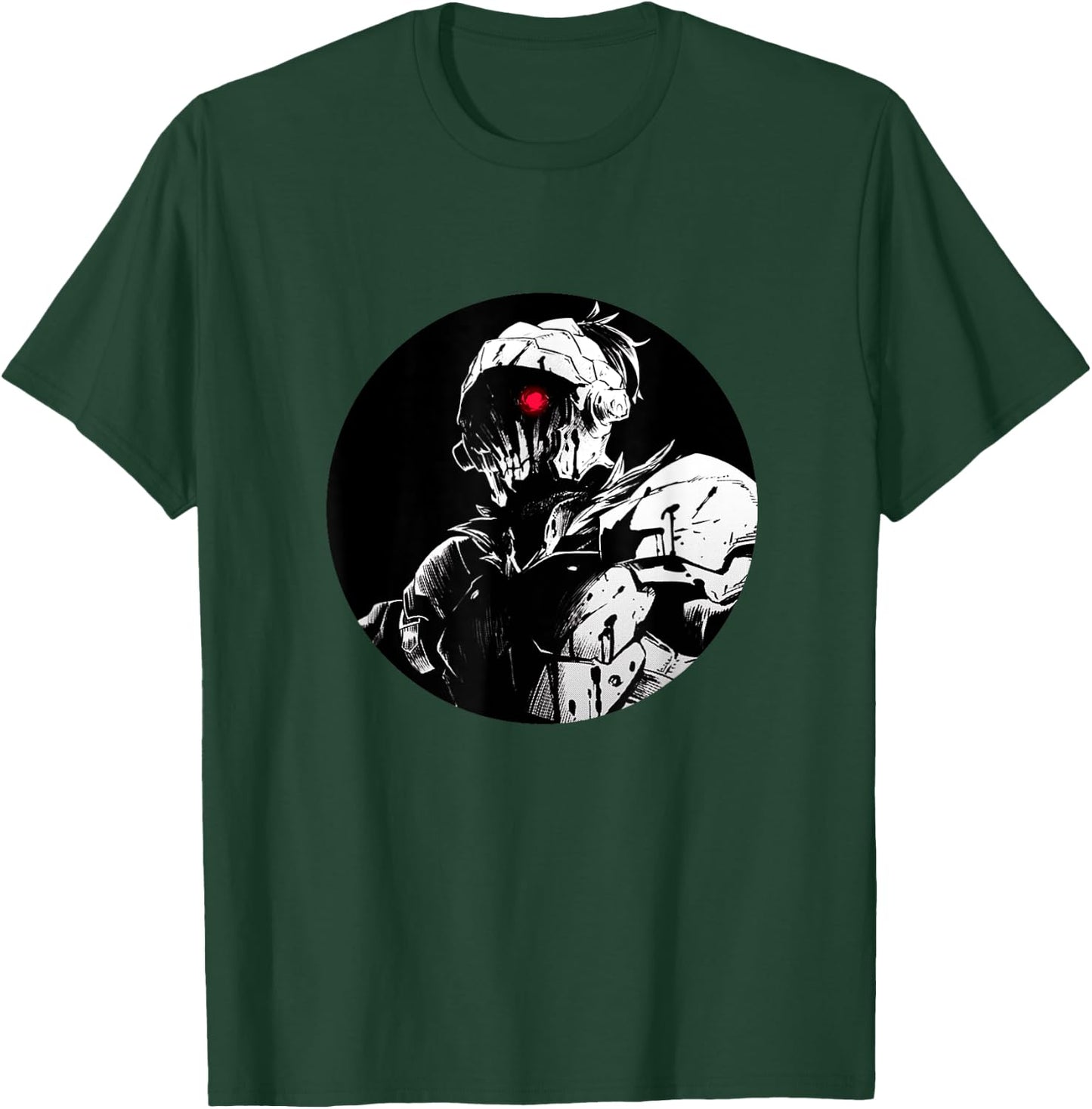Dark Fantasy Anime Manga Angry Red Eye Slayer T-Shirt - T-Shirt | Forest