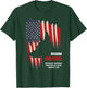 Belgian Malinois American Flag Funny Dog Gift T-Shirt - T-Shirt | Forest