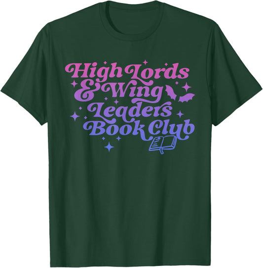 High Lords, Wing Leaders, Book Club T-Shirt - T-Shirt | Forest
