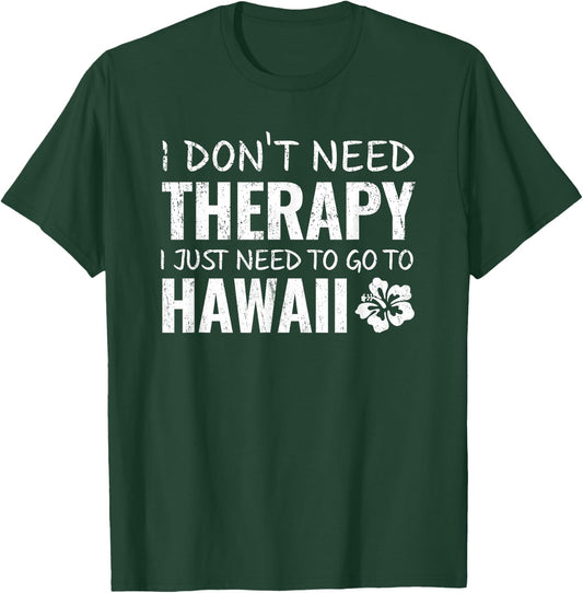 Hawaiian Vacation, Hawaii Souvenir gift T Shirt T-Shirt - T-Shirt | Forest