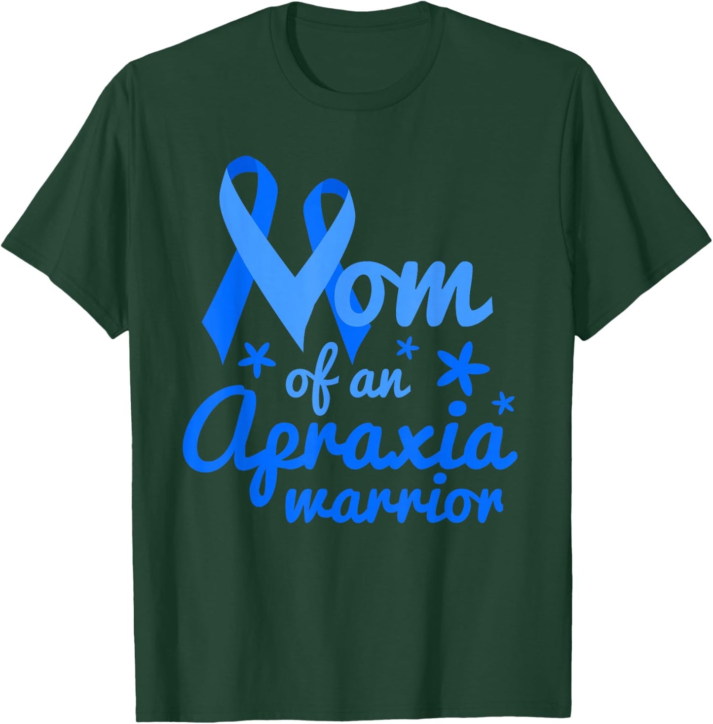 Apraxia Warrior Mama Closed Head Injury T-Shirt - T-Shirt | Forest