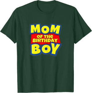 Mom Of The Toy Birthday Boy Gift T-Shirt - T-Shirt | Forest