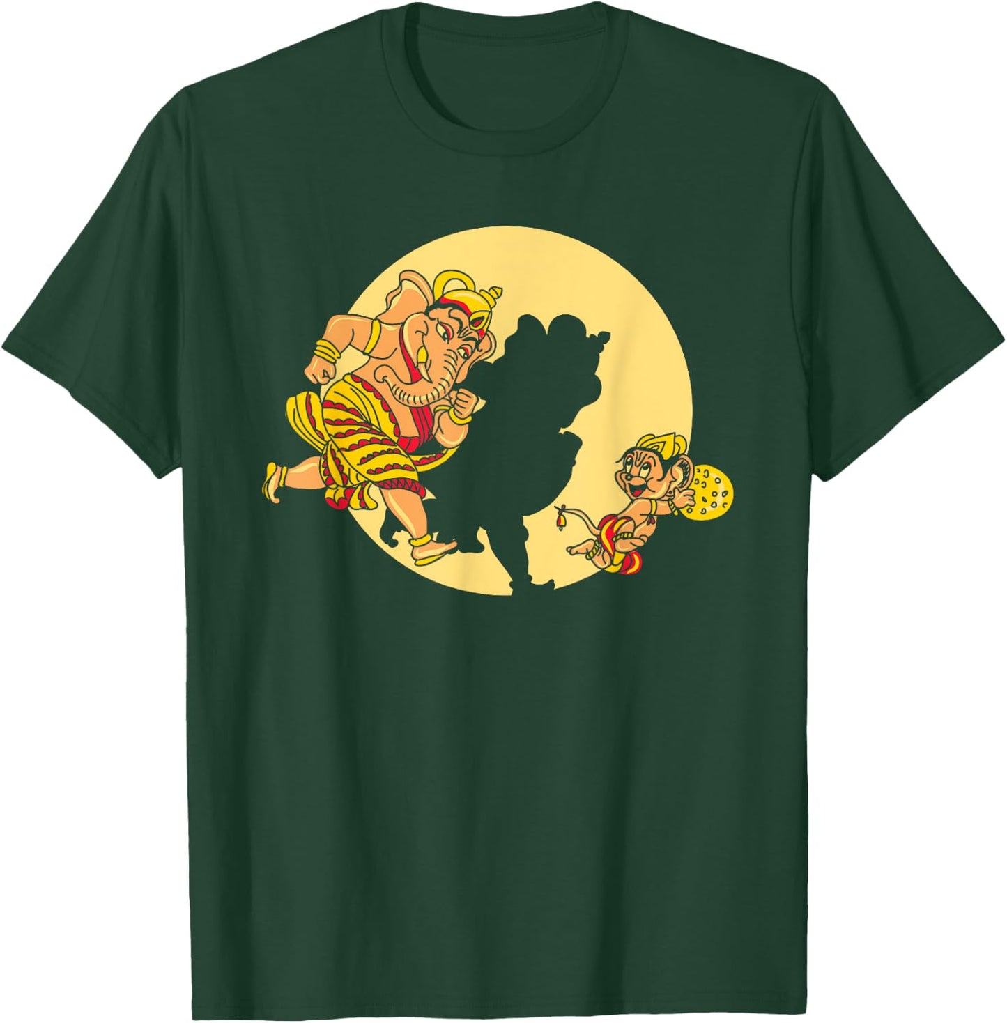 Tintin Ganesha T-Shirt - T-Shirt | Forest