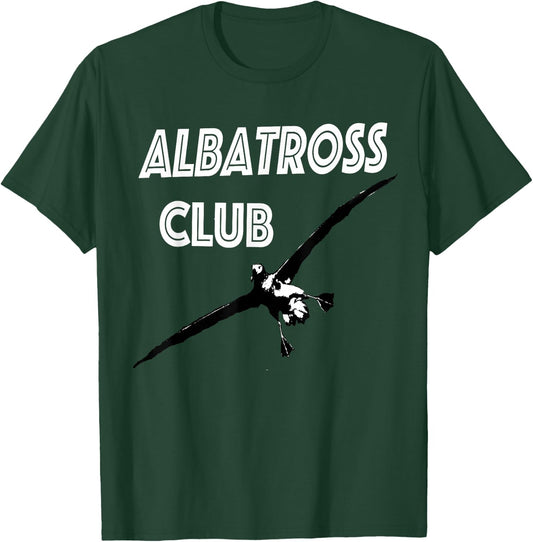 Albatross Golf Shirt Double Eagle , Men's Grey X-Small Classic Fit Polo Collar Short Sleeve T-Shirt - T-Shirt | Forest