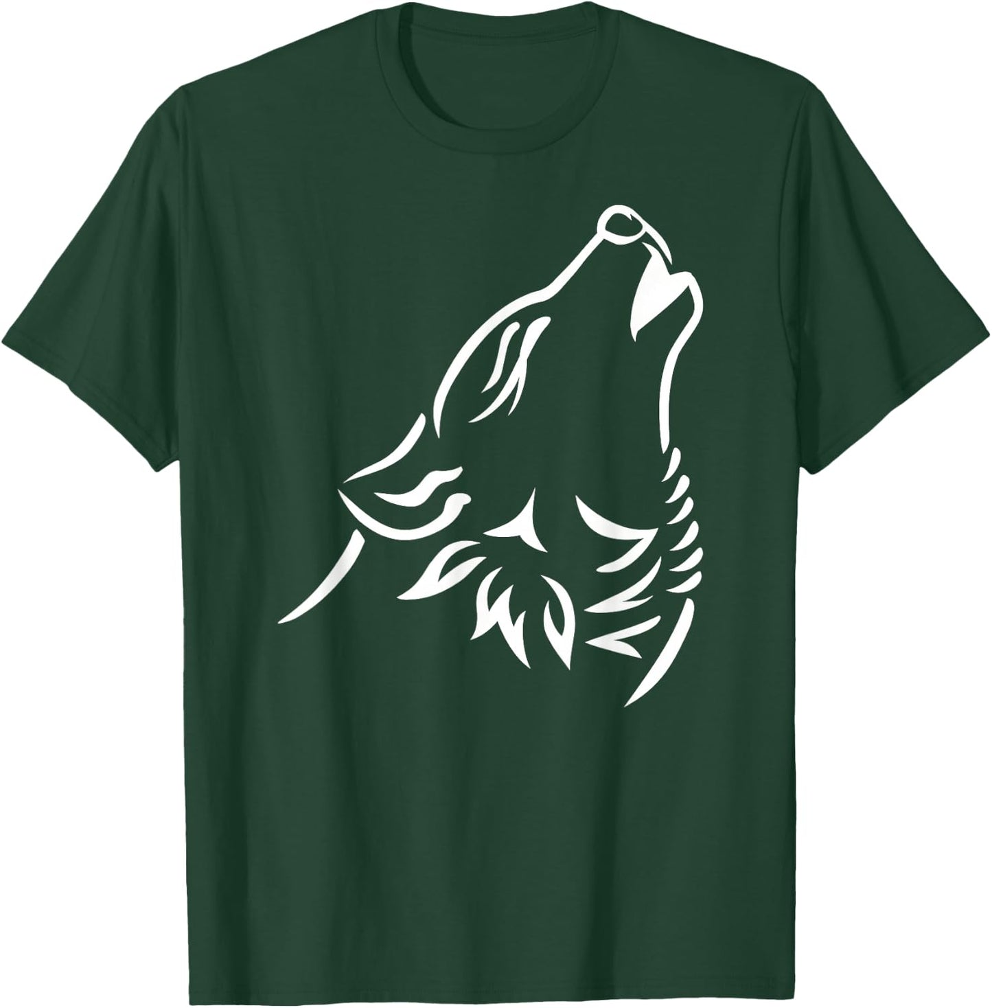 Howling Wolf T-Shirt - T-Shirt | Forest