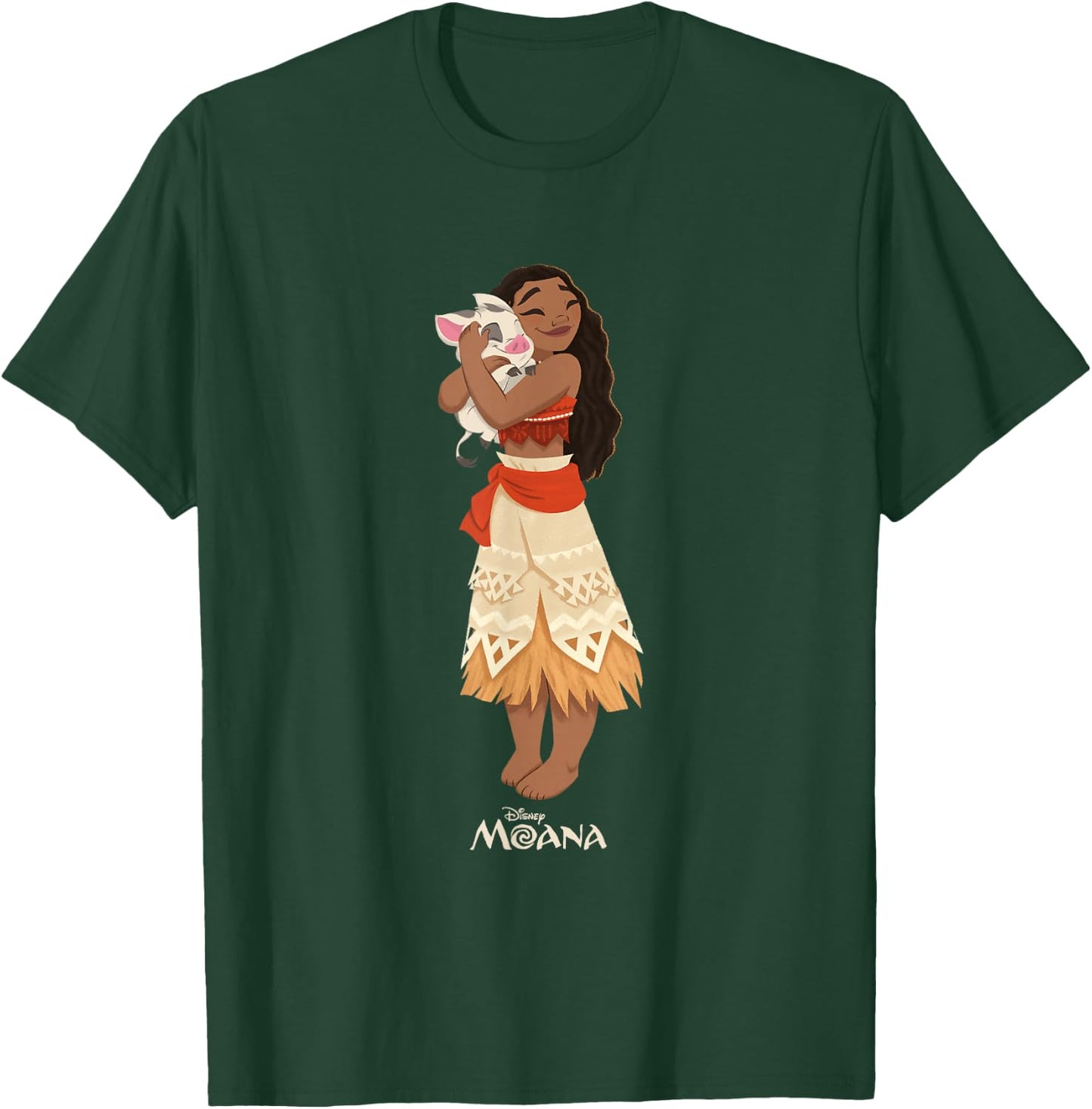 Disney Moana and Pua with Movie Logo T-Shirt - T-Shirt | Forest