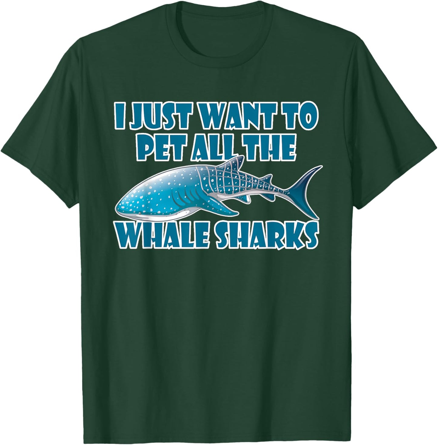 Whale Shark Shirt Sea Animals Gift T-Shirt - T-Shirt | Forest