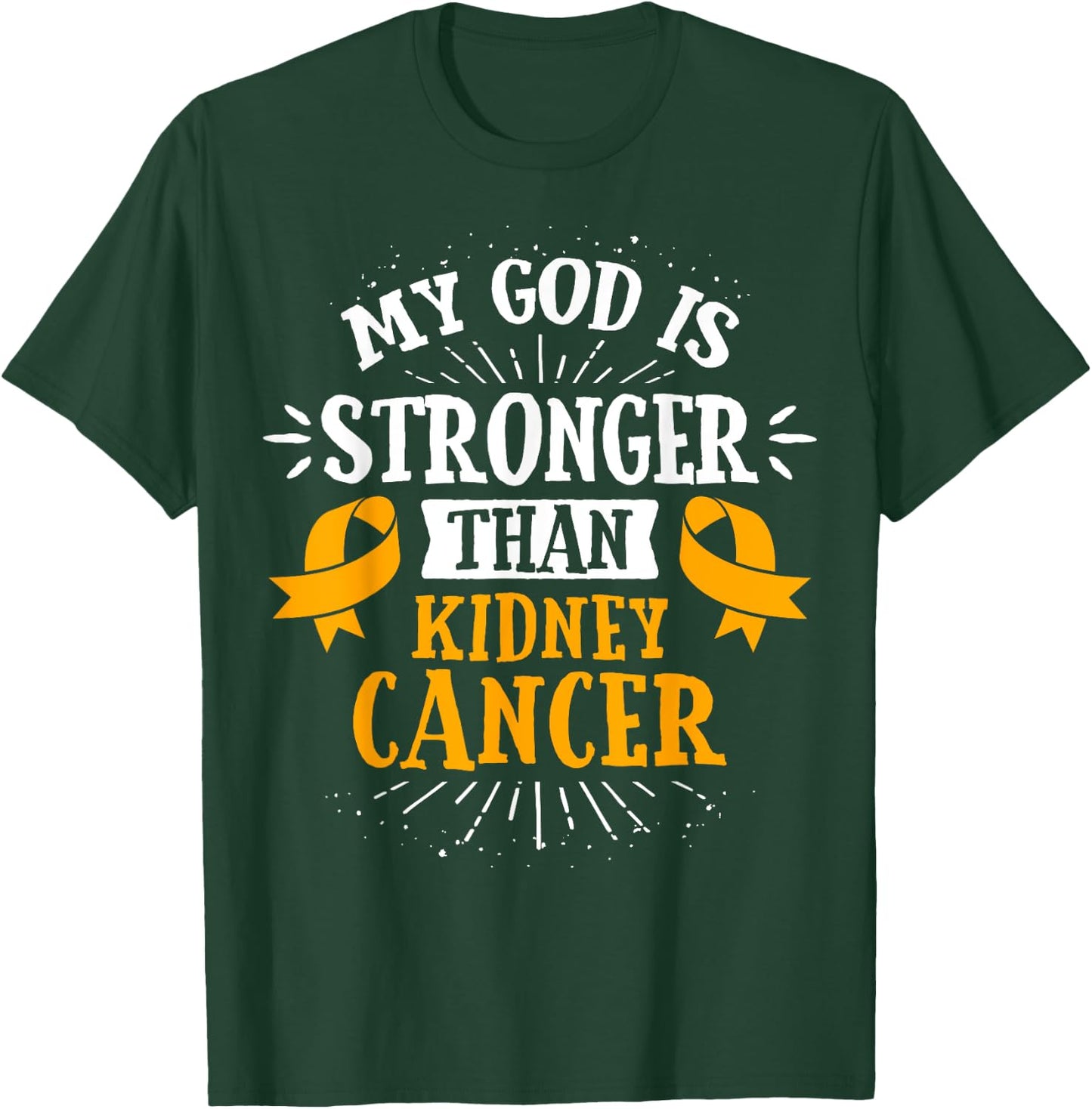 RCC - Renal Cell Carcinoma Awareness T-Shirt - T-Shirt | Forest