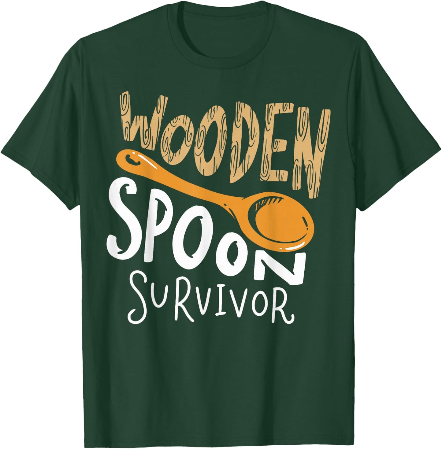 Wooden Spoon Survivor T-Shirt - T-Shirt | Forest