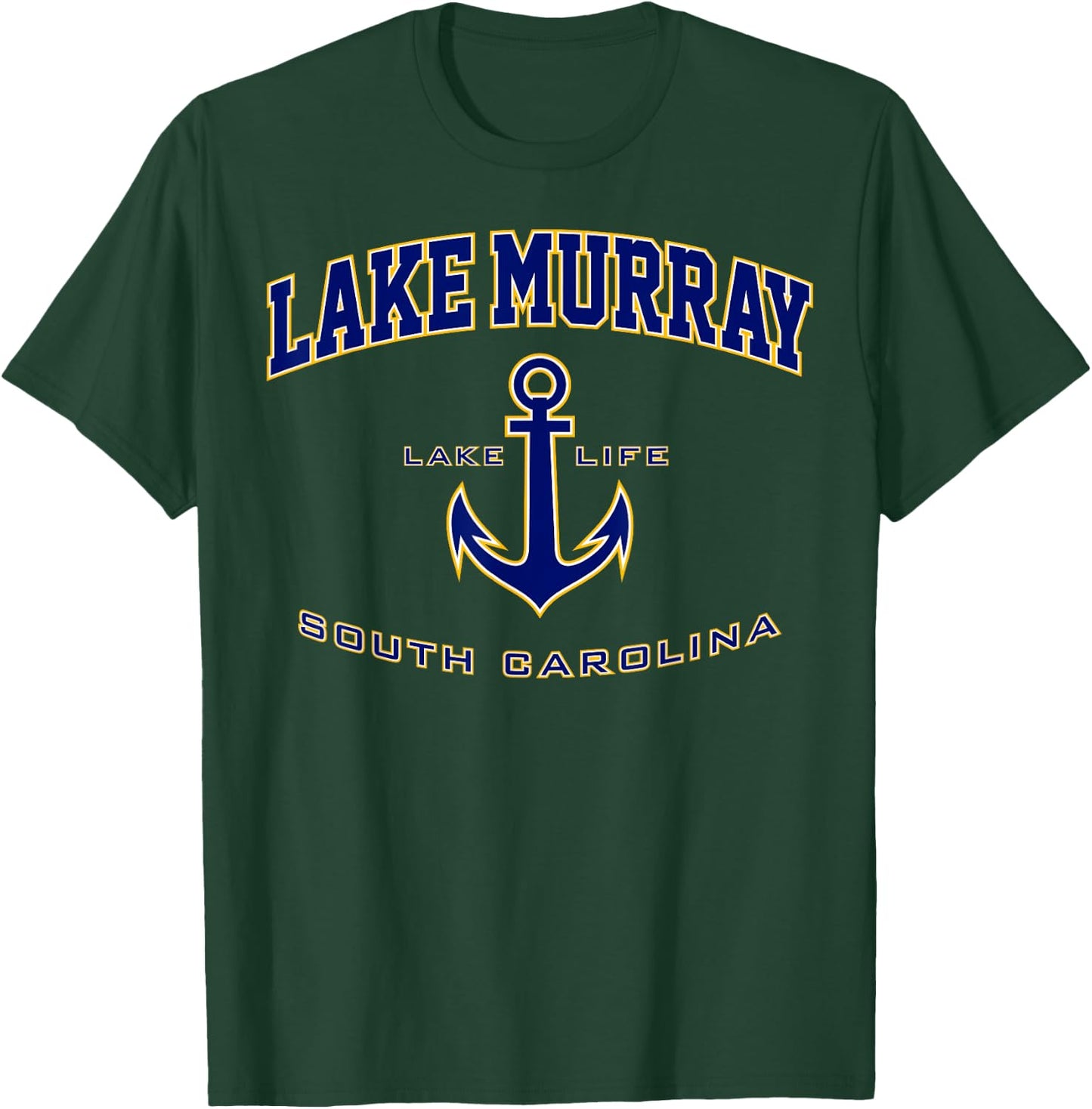 Lake Murray SC Shirt , Men, Girls & Boys T-Shirt - T-Shirt | Forest