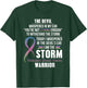Metastatic Breast Cancer Warrior - I am the Storm T-Shirt - T-Shirt | Forest