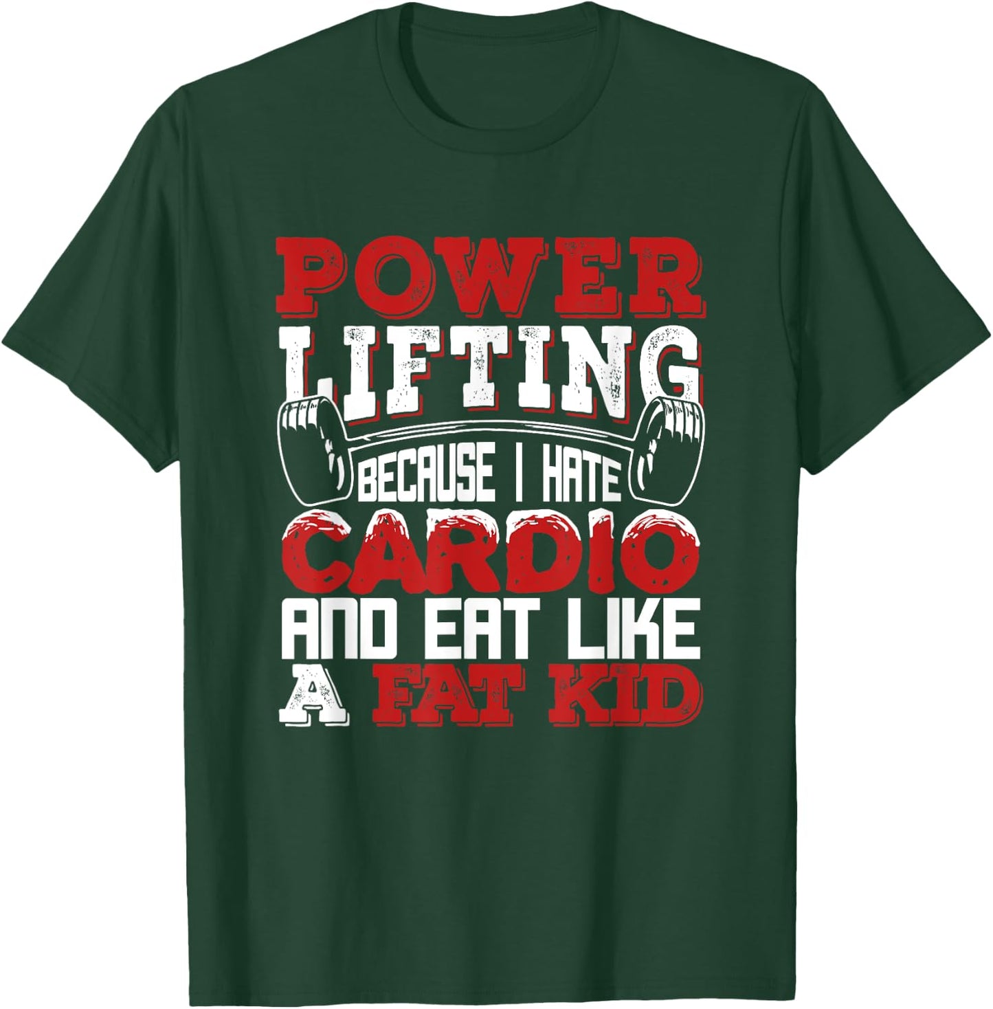 Funny Powerlifting Gift A Powerlifter T-Shirt - T-Shirt | Forest