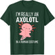 I'm Really An Axolotl In A Human Costume Halloween Chibi T-Shirt - T-Shirt | Forest