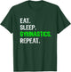 Top Funny Boys Eat Sleep Gymnastics Repeat Gift T-Shirt - T-Shirt | Forest