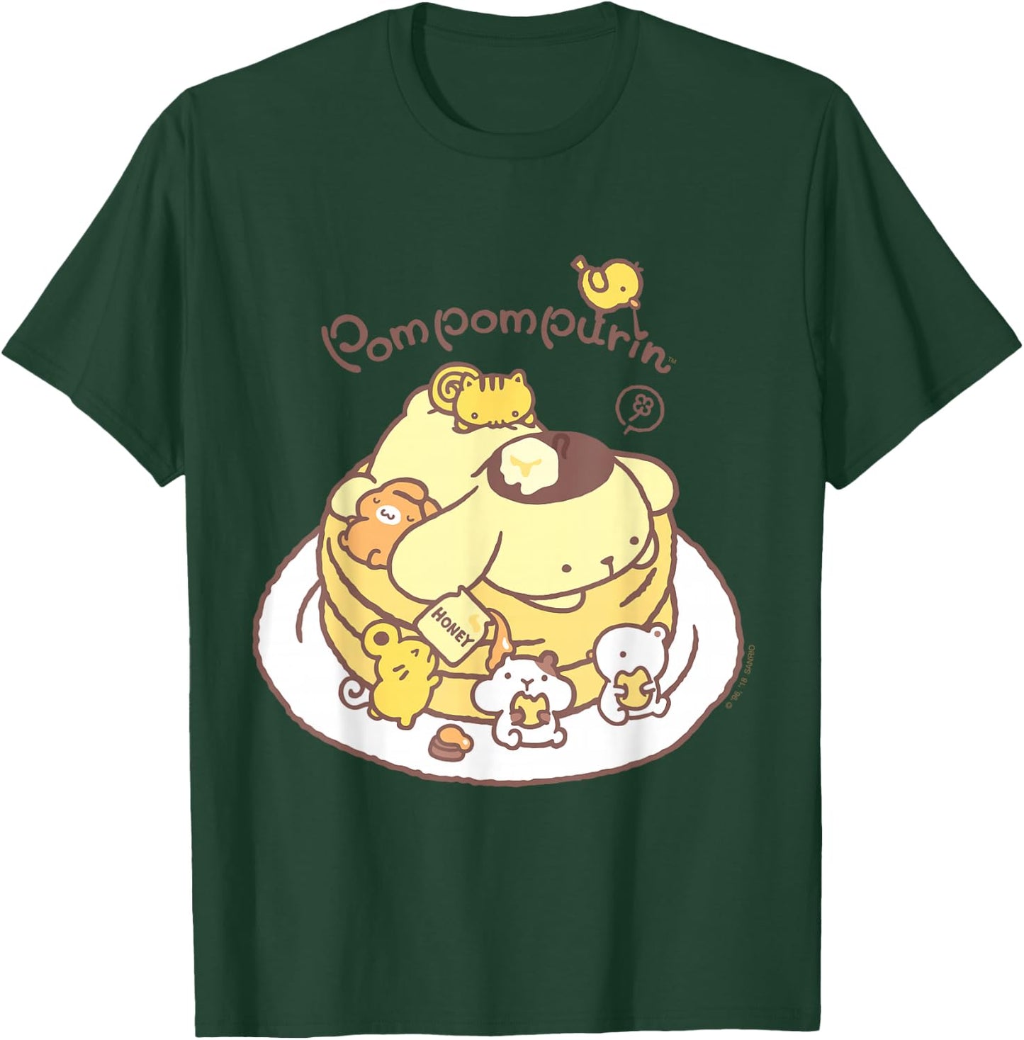 Pompompurin Pancake Friends Shirt T-Shirt - T-Shirt | Forest