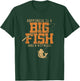 Happiness is A Big Fish and A Witness - Fishing T-Shirt - T-Shirt | Forest