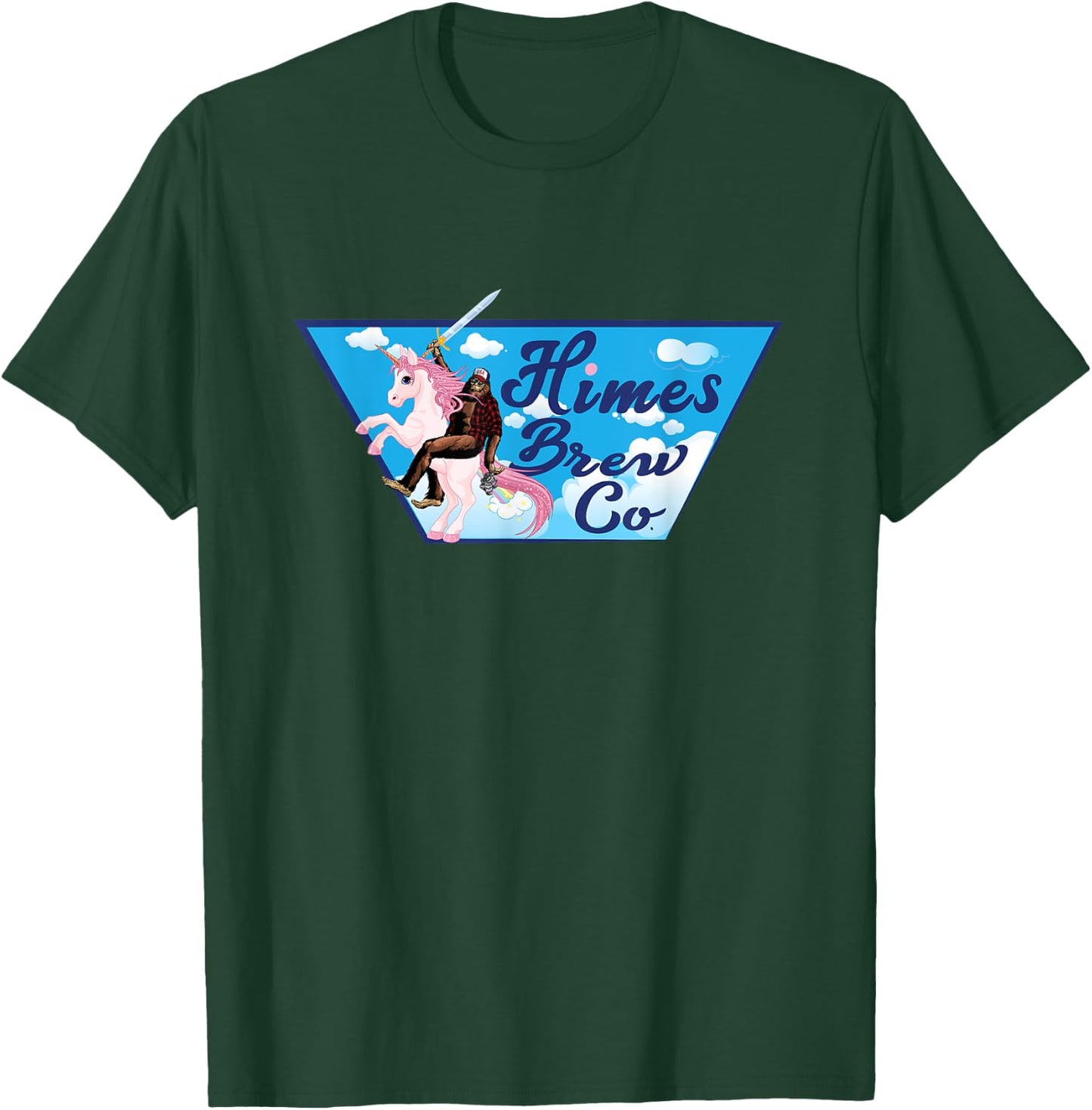 HBC Unicorn T-Shirt - T-Shirt | Forest