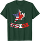 US Eh Flag Canadian American Citizen USEH Dual Citizenship T-Shirt - T-Shirt | Forest