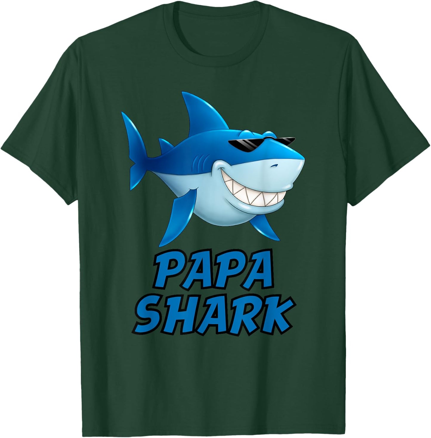 Papa Shark T-Shirt - T-Shirt | Forest