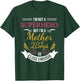 Mother of Two Boys | Funny for Mom with 2 Sons T-Shirt - T-Shirt | Forest