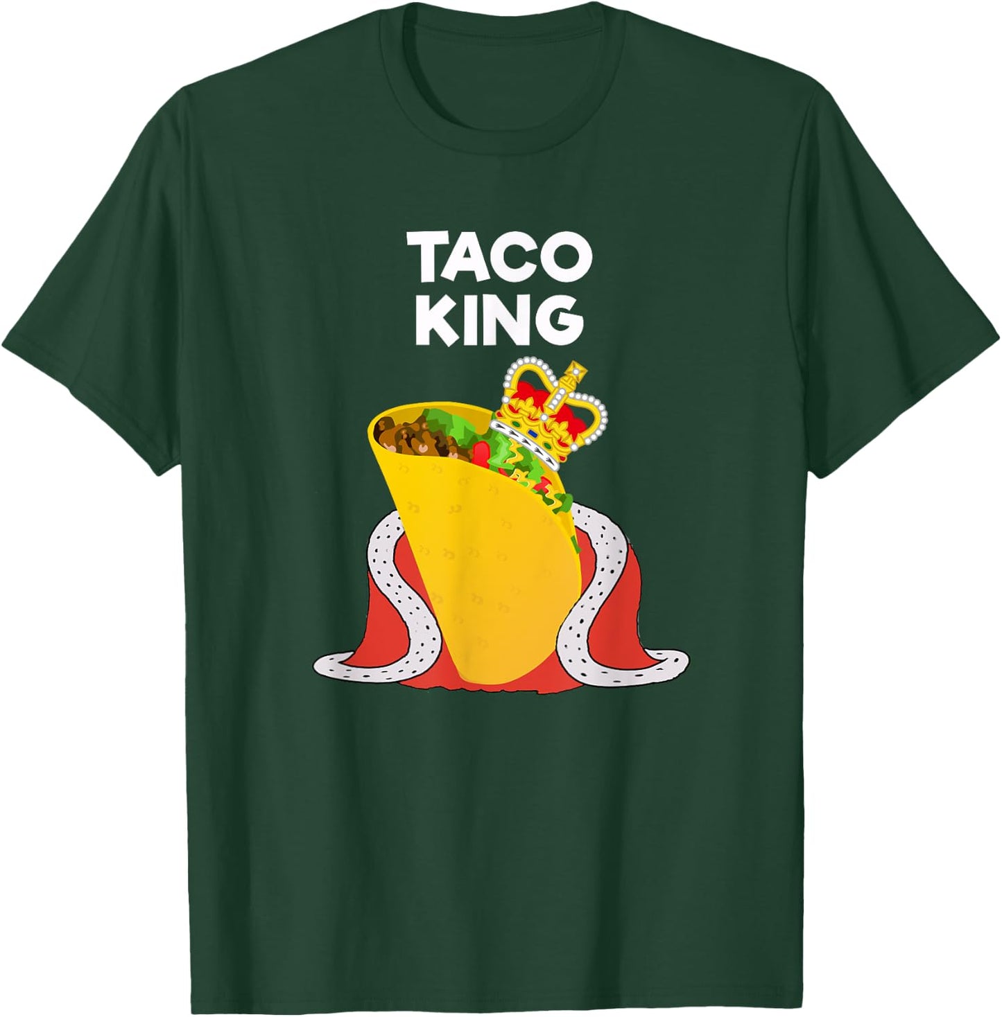 Taco Tuesday Shirt - Funny Taco King Shirt T-Shirt - T-Shirt | Forest