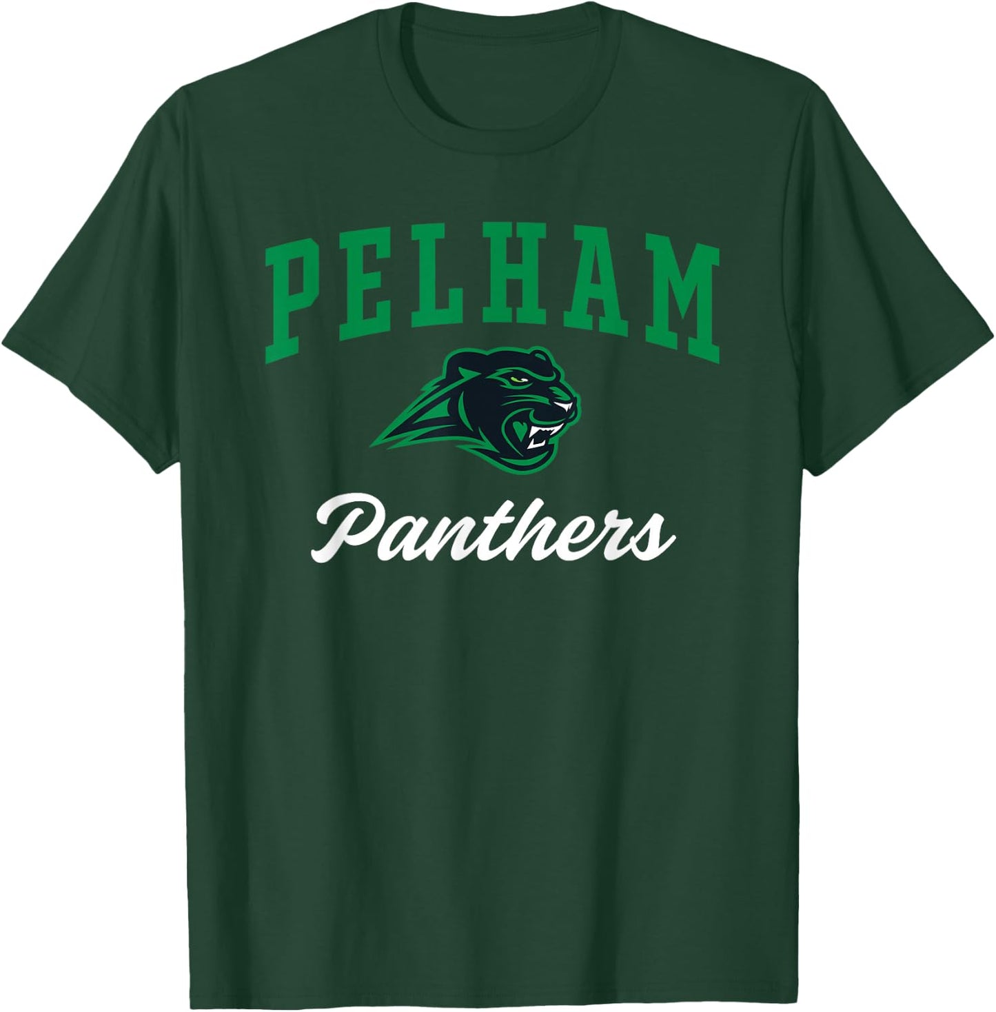 Pelham High School Panthers C3 T-Shirt - T-Shirt | Forest