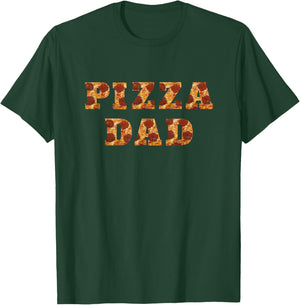 Pizza Dad Shirt Funny Pizza Lover Shirt Father's Day Gift T-Shirt - T-Shirt | Forest