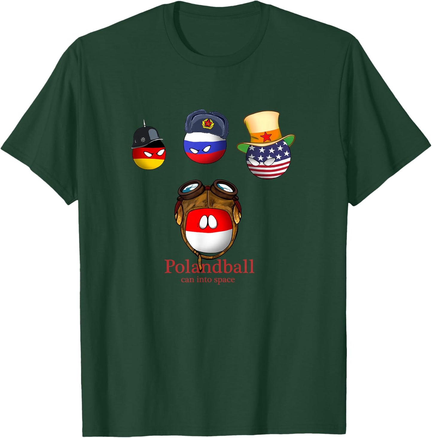Coutnryballs T-Shirt - T-Shirt | Forest