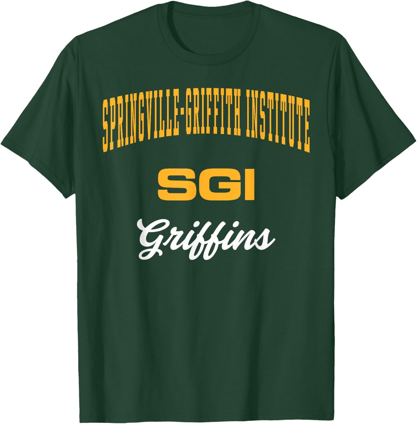 Springville-Griffith Institute Griffins C3 T-Shirt - T-Shirt | Forest