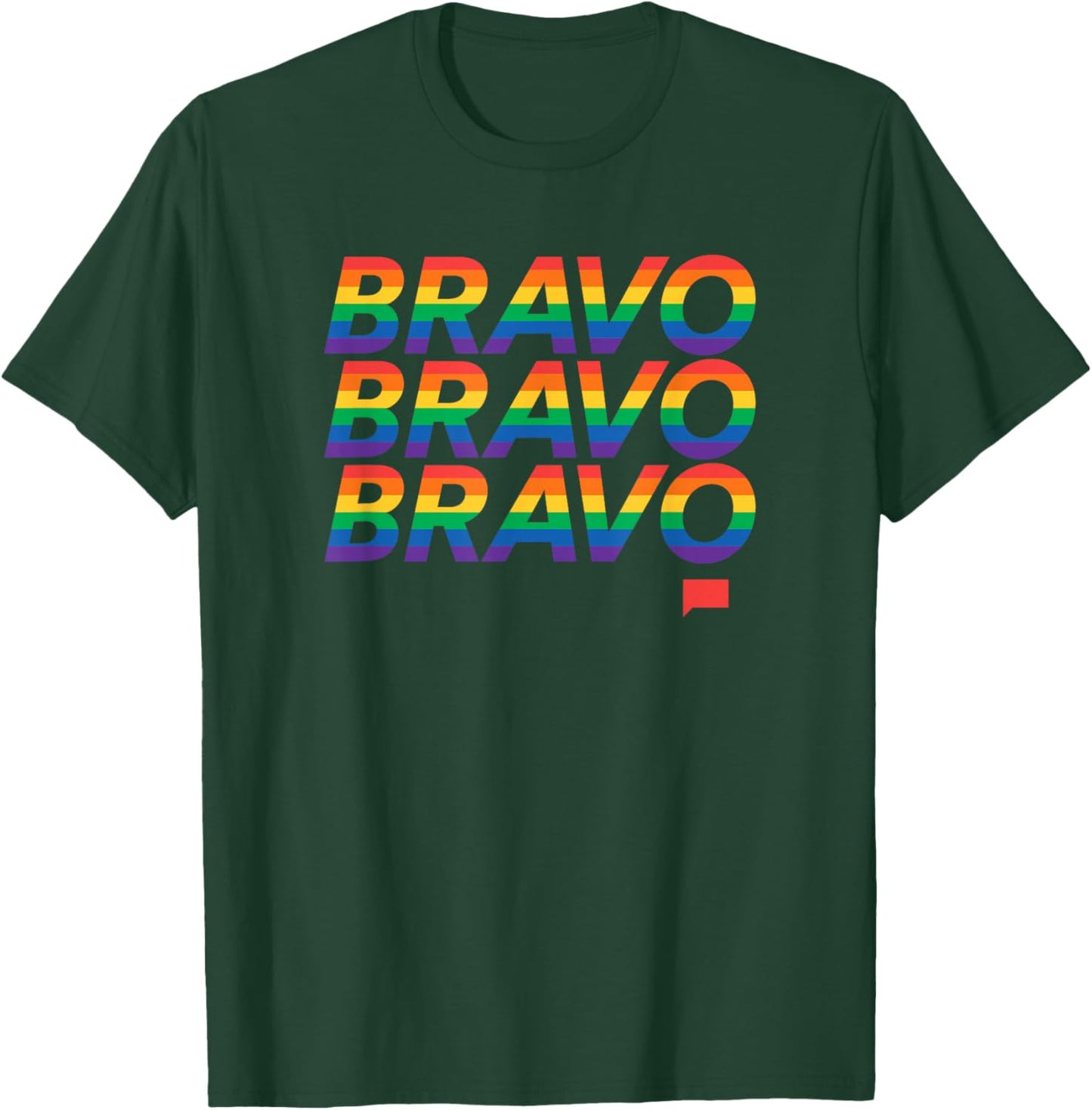 Bravo Pride Officially Licensed T-Shirt - T-Shirt | Forest