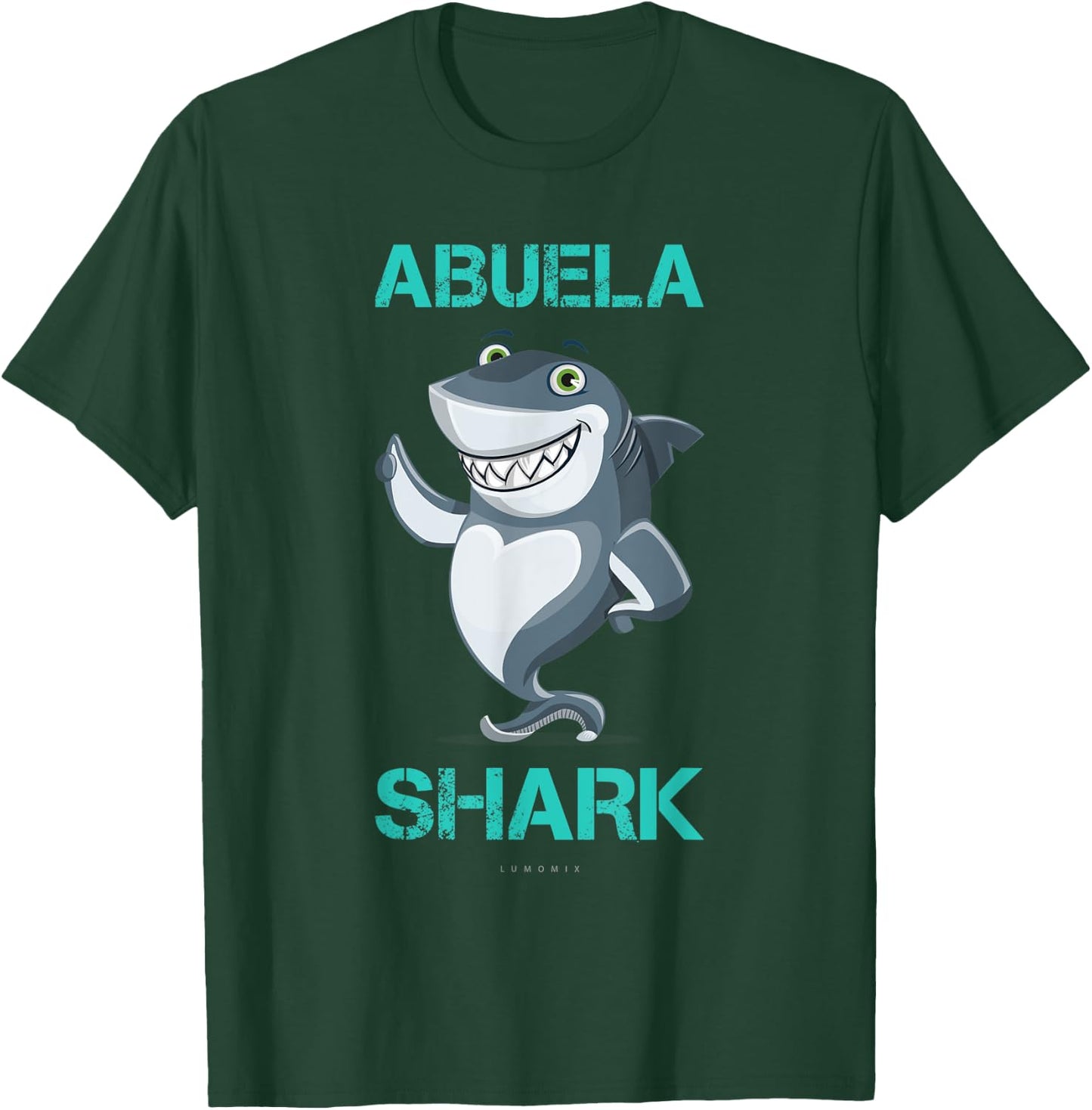Abuela Shark Shirts: Funny Spanish Gift T-Shirt - T-Shirt | Forest