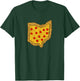 Ohio Pizza Map Shirt T-Shirt - T-Shirt | Forest