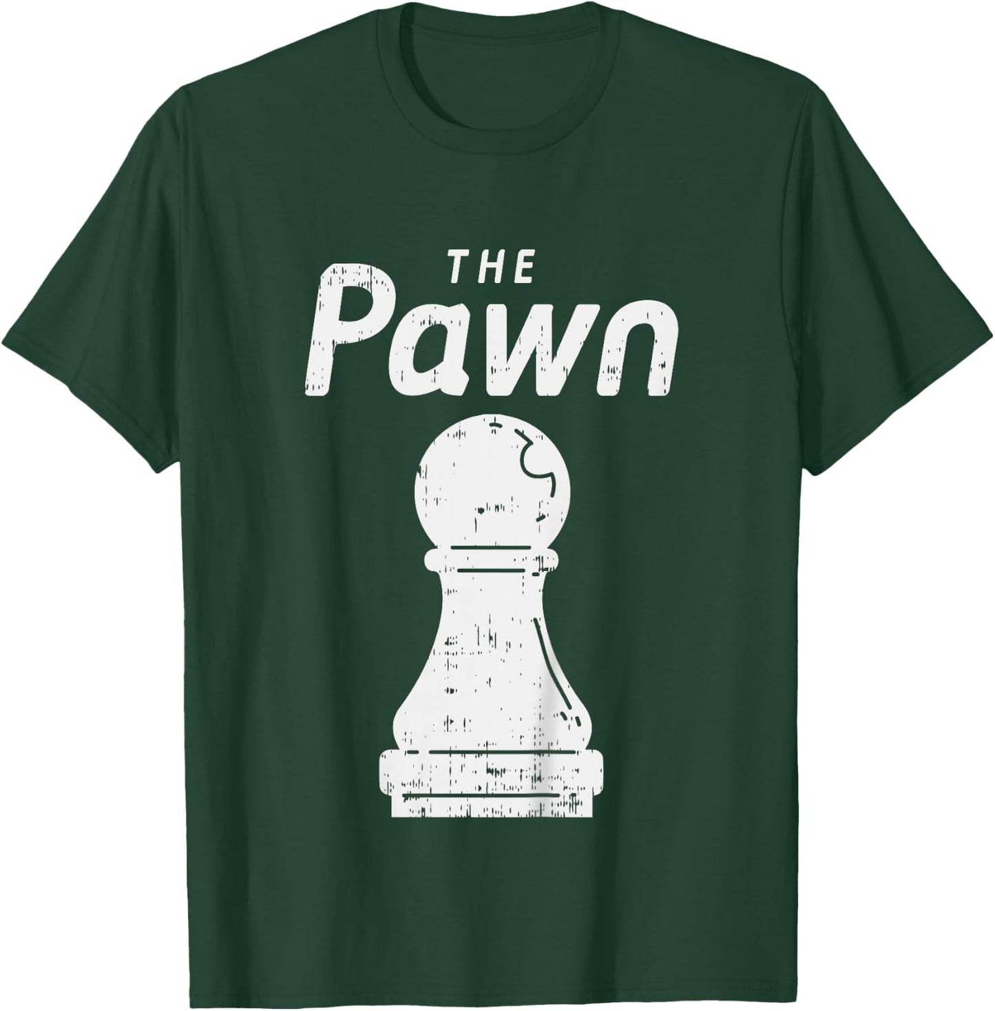 Kids Halloween Chess Piece The Pawn Shirt Group Matching Costume T-Shirt - T-Shirt | Forest