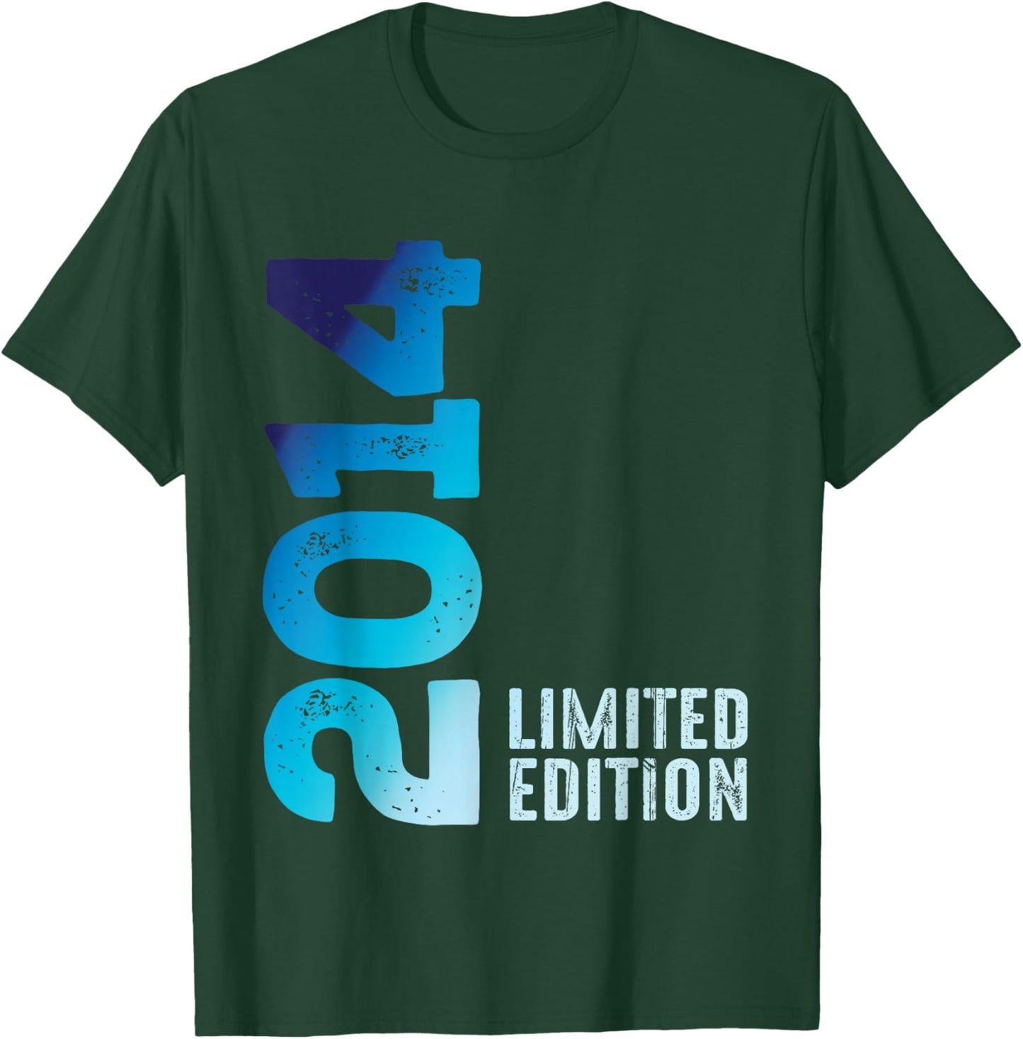 Awesome Year 2014 Vintage Since 2014 Limited Edition 2014 T-Shirt - T-Shirt | Forest