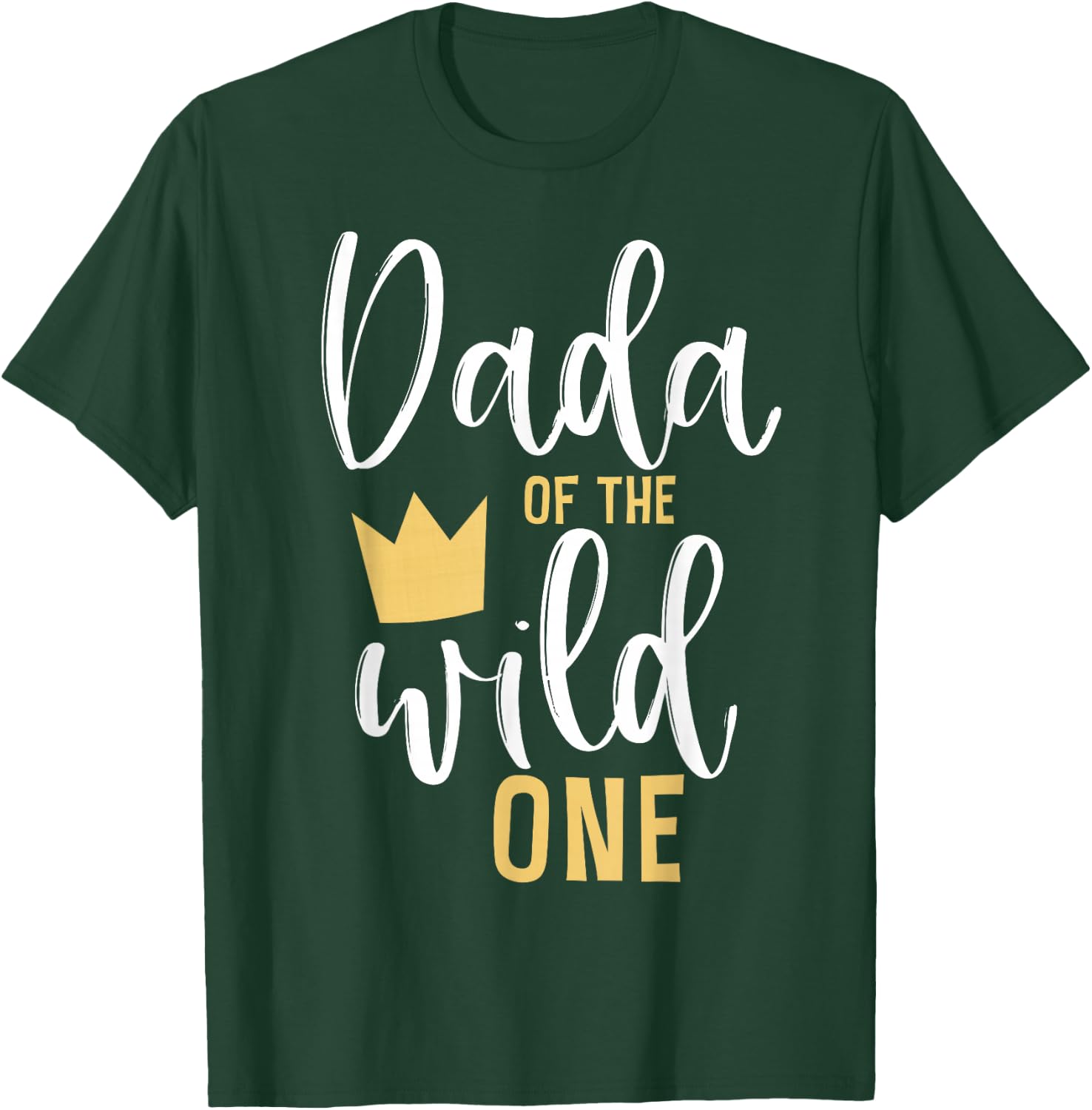 Dada of the Wild One Shirt 1st Birthday First Thing Dad T-Shirt - T-Shirt | Forest