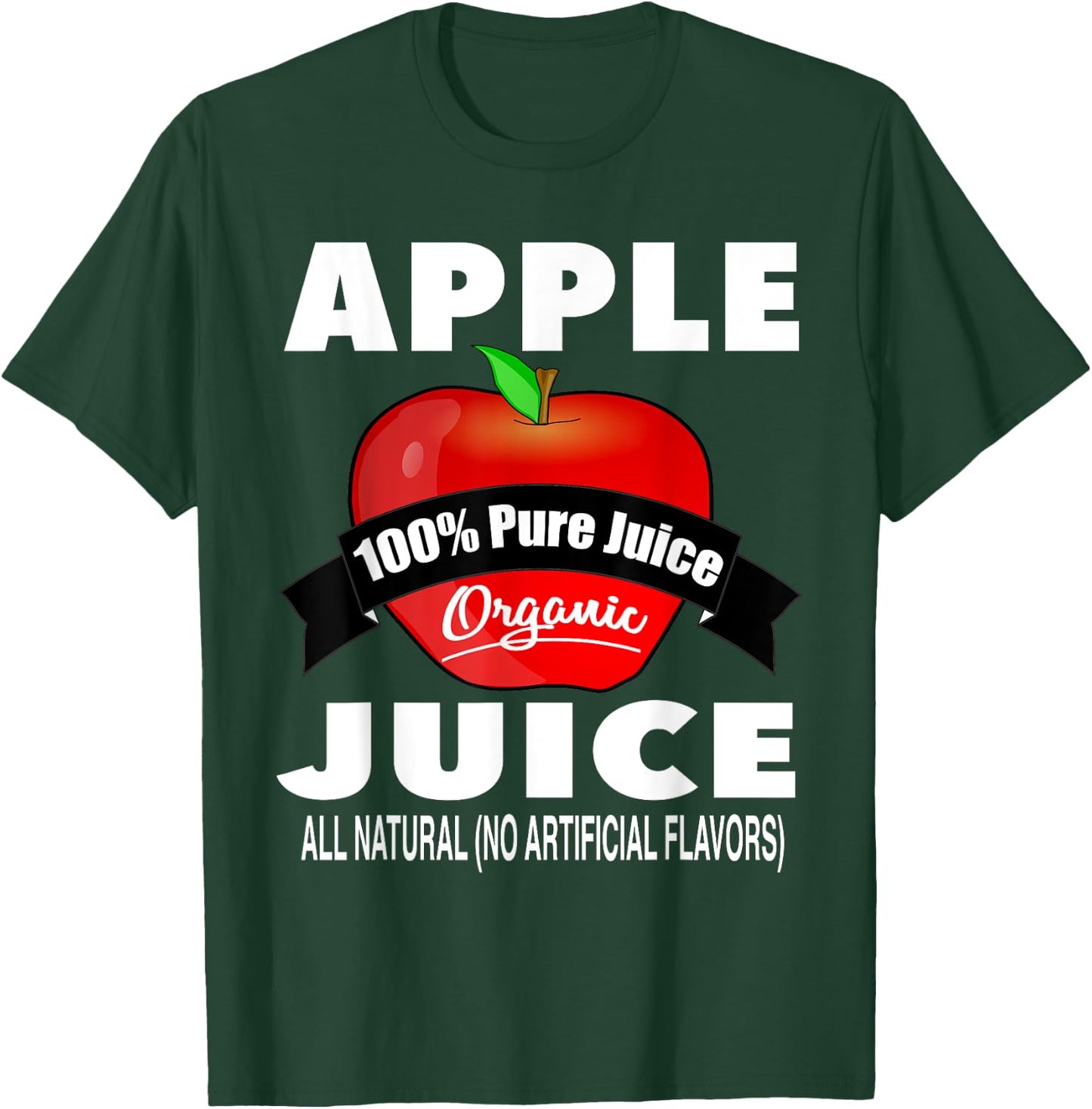 Apple Juice Box: Family Halloween Costumes for 5 people T-Shirt - T-Shirt | Forest