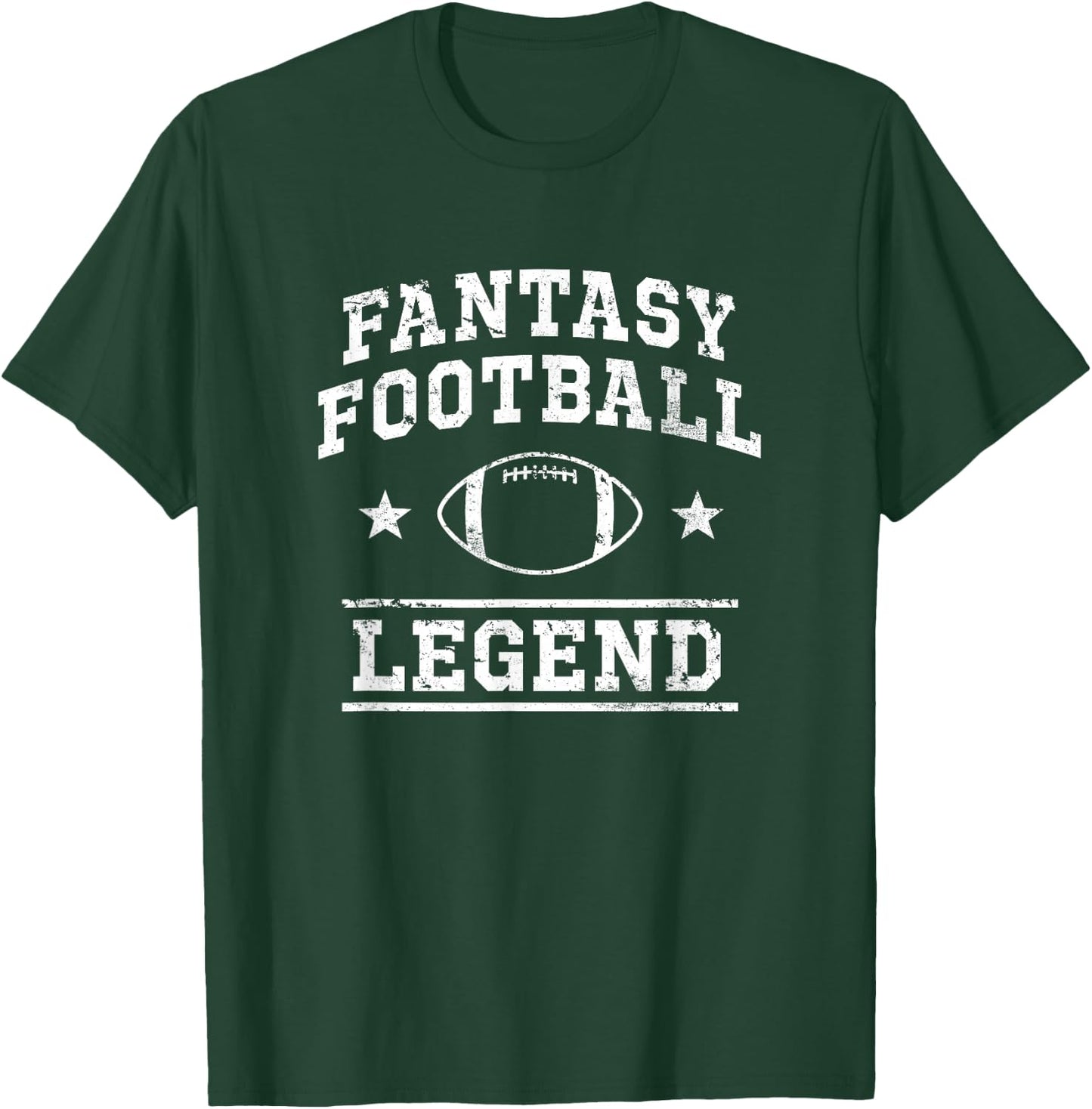 Fantasy Football Legend Vintage T-Shirt - T-Shirt | Forest