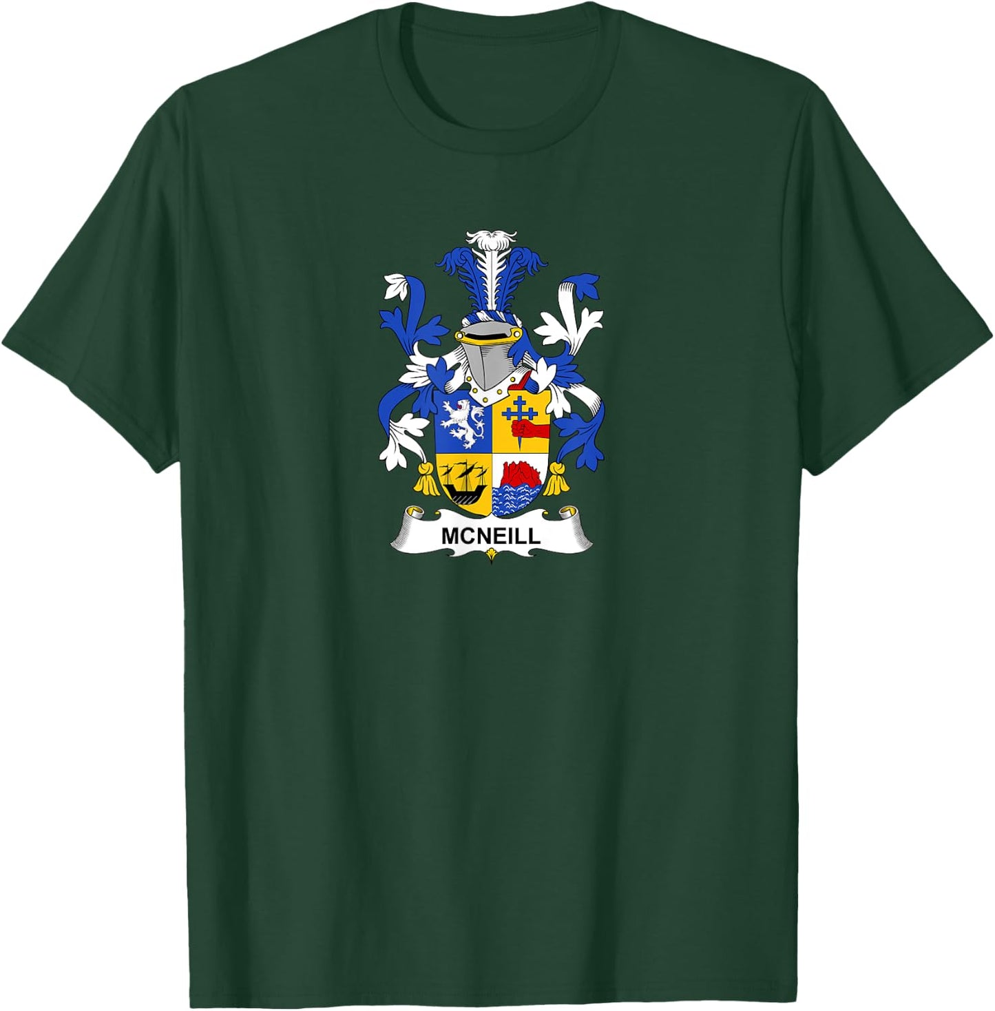 McNeill Coat of Arms - Family Crest Shirt T-Shirt - T-Shirt | Forest