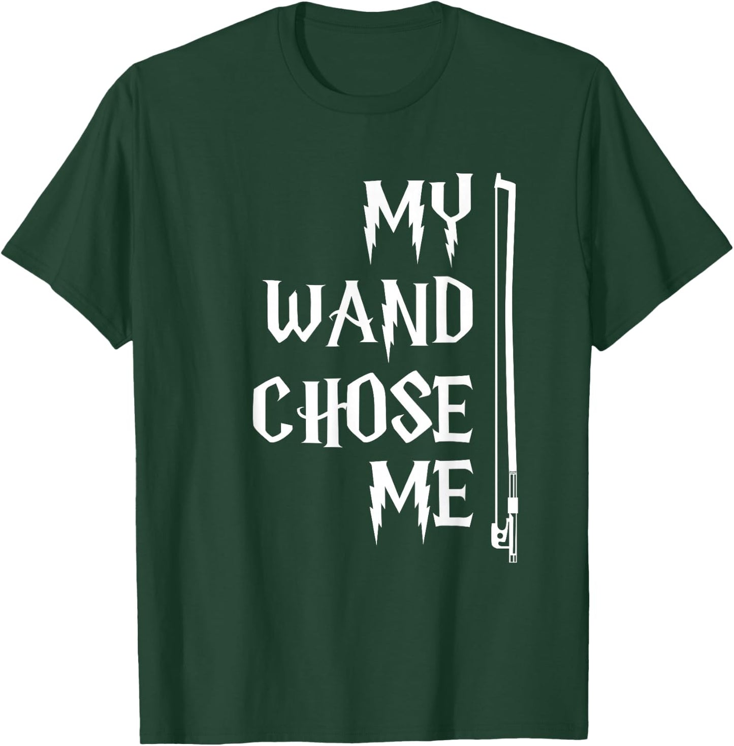 String Bow Violin For Orchestra (My Wand Chose Me) T-Shirt - T-Shirt | Forest