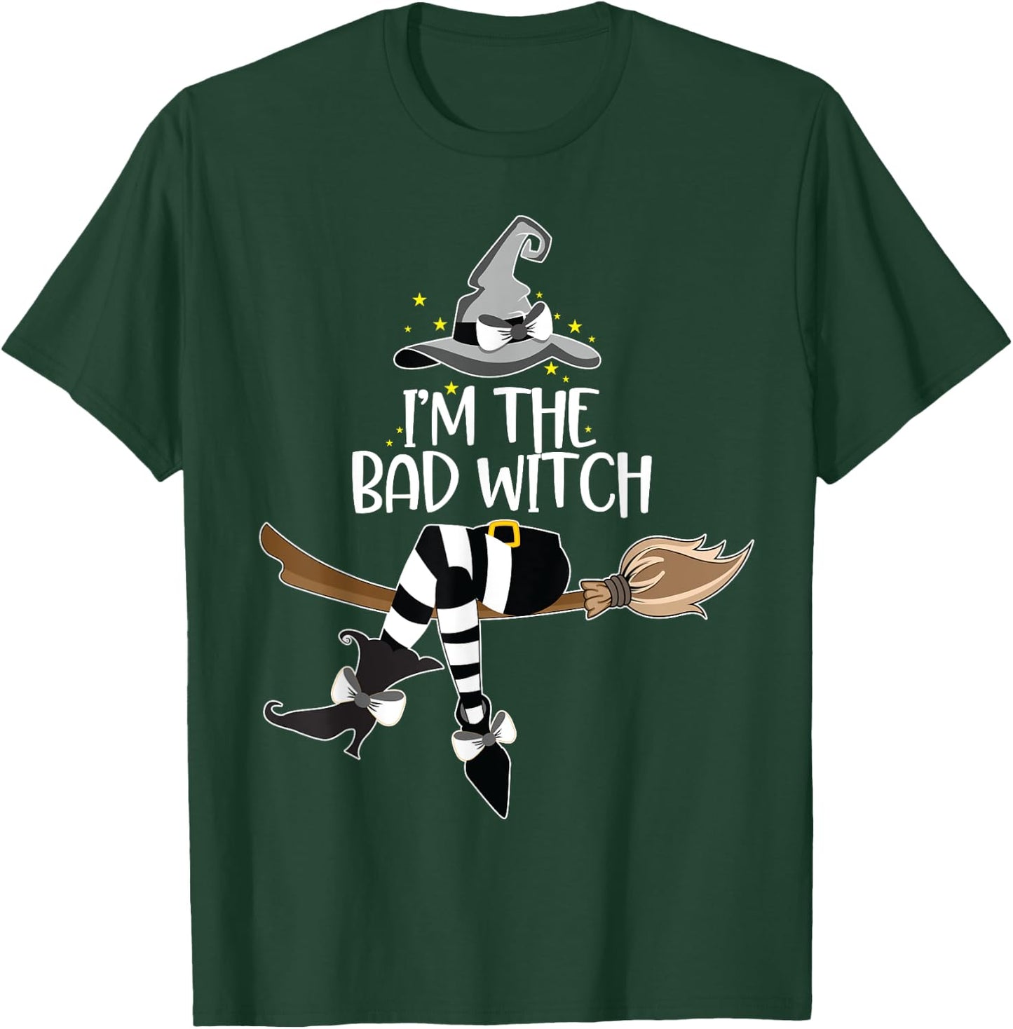 Im the Bad Witch Halloween Matching Group Costume T-Shirt - T-Shirt | Forest