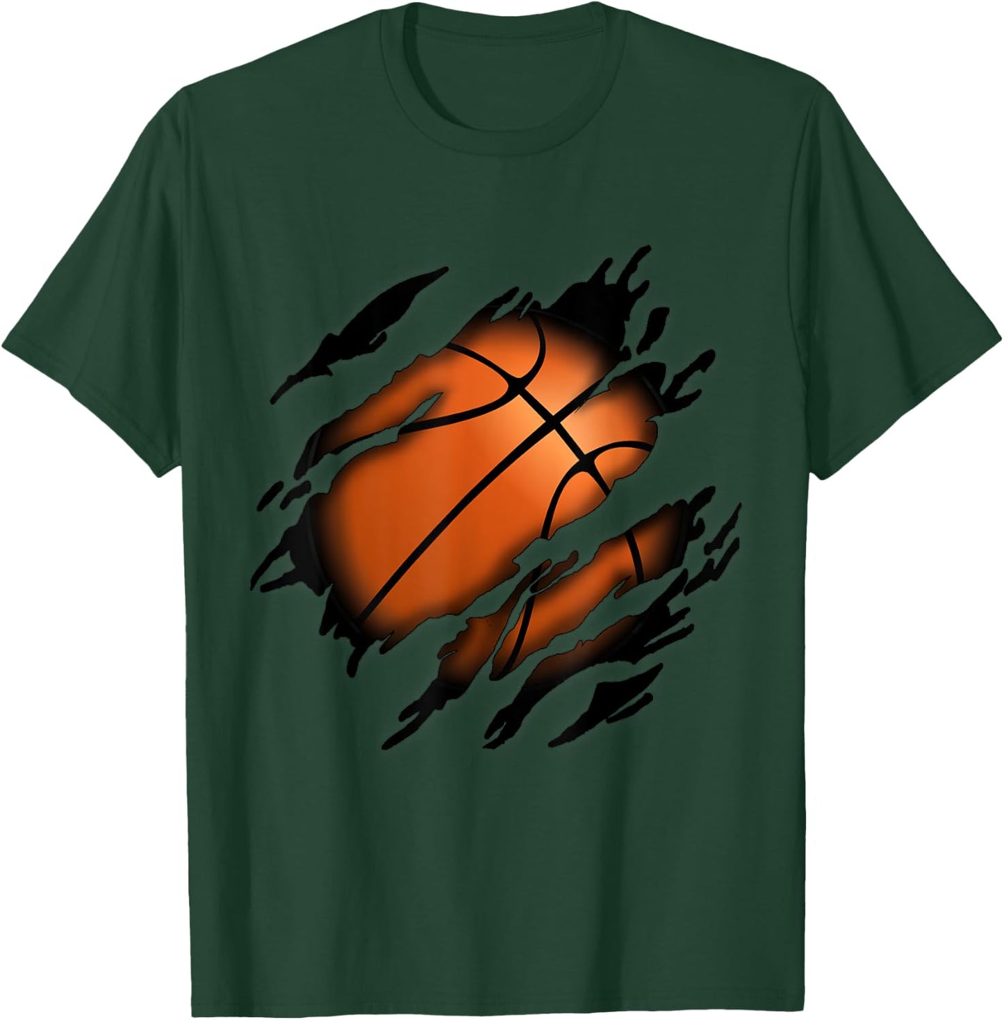 Basketball in Me Design, Basketballdesign T-Shirt - T-Shirt | Forest